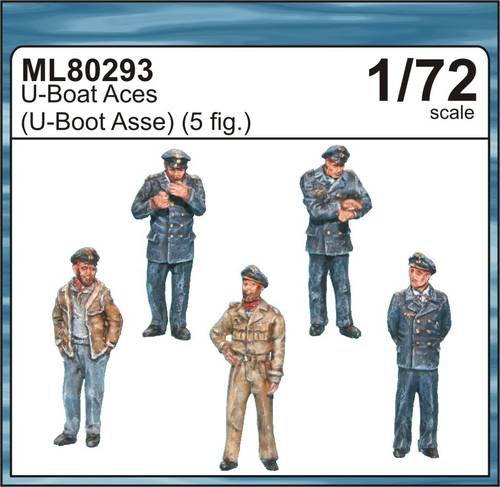 CMK Maritime Line ML80293 1:72 U-boat Aces (5 figs.)