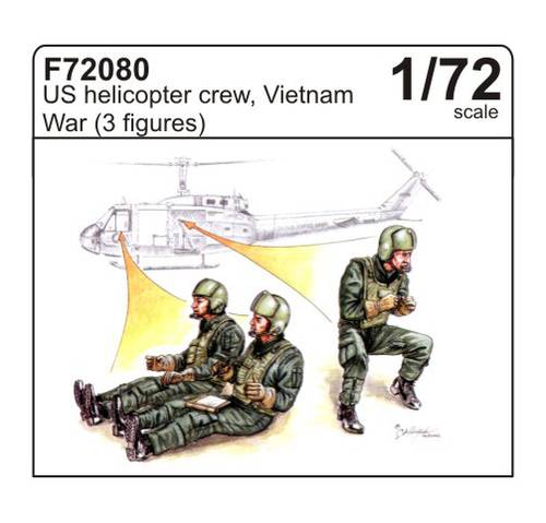 CMK F72080 1:72 US Helicopter Crew Vietnam (3 figs.)