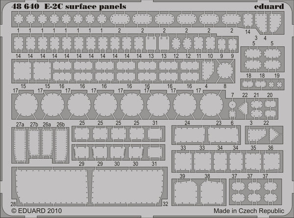 Eduard 48640 1:48 Grumman E-2C Hawkeye surface panels