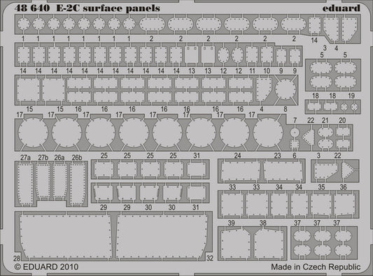 Eduard 48640 1:48 Grumman E-2C Hawkeye surface panels