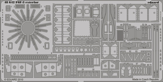 Eduard 48642 1:48 Grumman F6F-3 Hellcat exterior