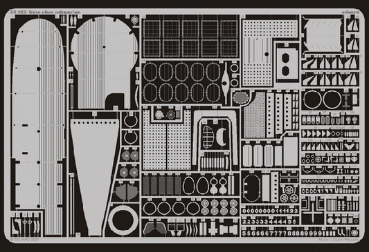 Eduard 53023 1:72 USS Gato Class submarine