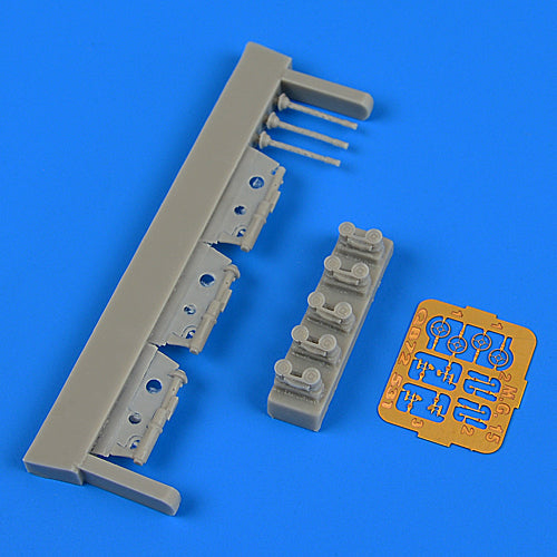 Quickboost (by Aires) 72531 1:72 Heinkel He 111P-2 gun barrels with etched gun sights etc