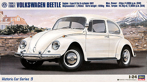 Hasegawa HC03 1:24 1967 VW/Volkswagen Beetle