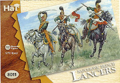 HAT Industrie 8011 1:72 Napoleonic French Light Lancers