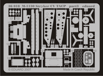 Eduard 36018 1:35 APC M1130 Stryker CV TACP