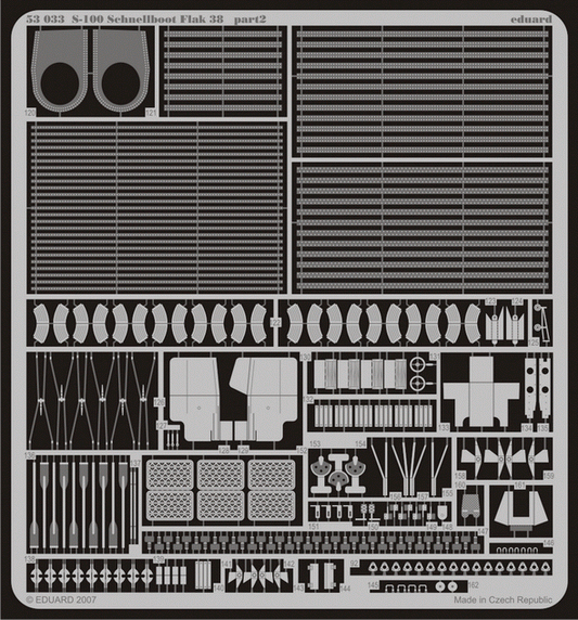 Eduard 53033 1:72 S-100 Schnellboot Flak 38mm