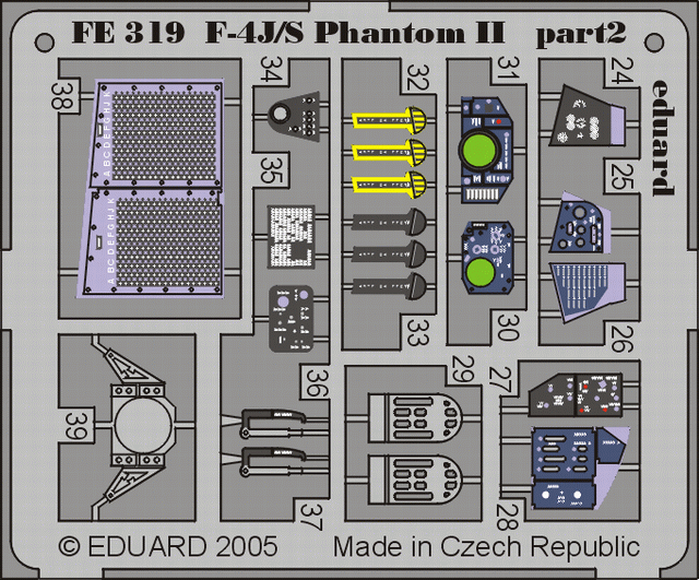 Eduard FE319 1:48 McDonnell F-4J/F-4S Phantom