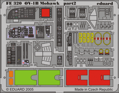 Eduard FE320 1:48 Grumman OV-1B Mohawk