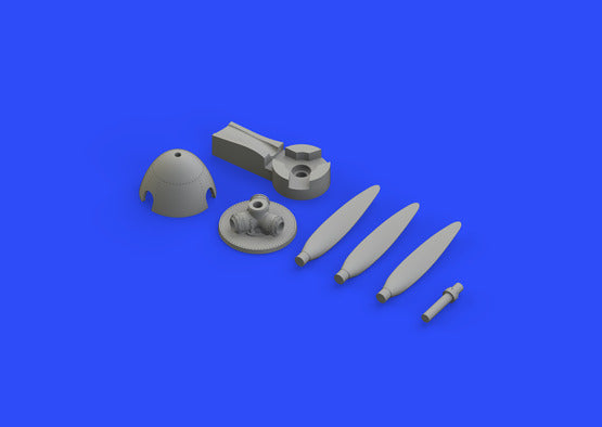 Eduard Brassin 648289 1:48 Messerschmitt Bf-109F-2/Bf-109F-4 propeller EARLY