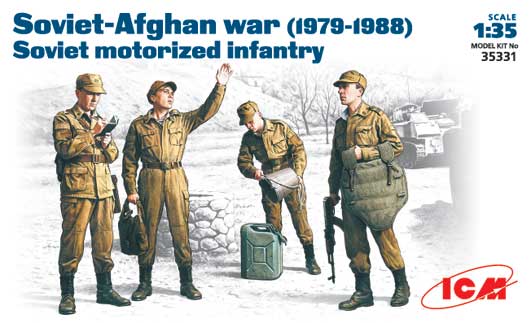 ICM 35331 1:35 Soviet Motorised Infantry Afghanistan 1979-1988