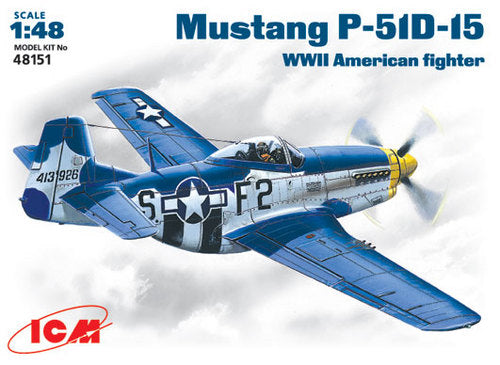 ICM 48151 1:48 North-American P-51D-15 Mustang