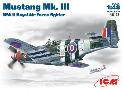 ICM 48123 1:48 North-American Mustang Mk.III