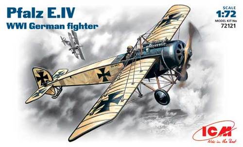 ICM 72121 1:72 Pfalz E.IV WWI German Fighter