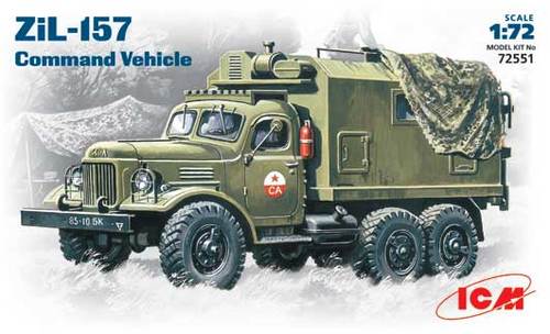 ICM 72551 1:72 Soviet Zil-157 Command Vehicle