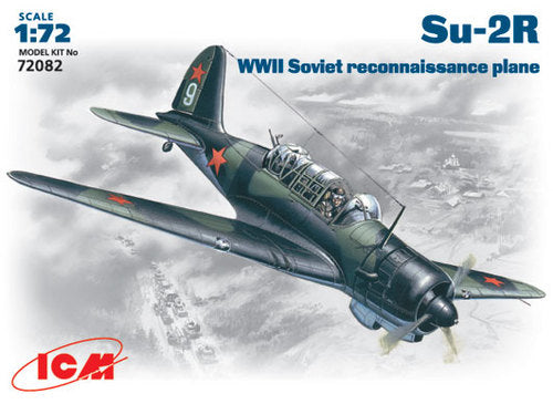 ICM 72082 1:72 Sukhoi Su-2R WWII Soviet Reconnaissance Plane