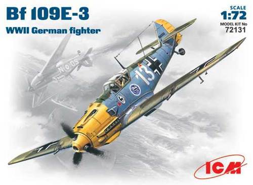 ICM 72131 1:72 Messerschmitt Bf-109E-3