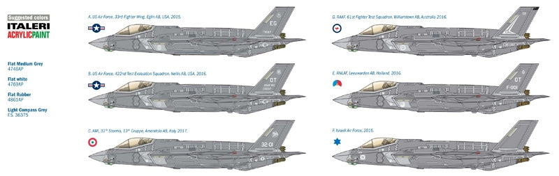 Italeri 2506 1:32 Lockheed-Martin F-35A Lightning II