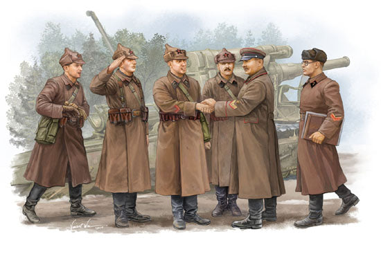 Trumpeter 00428 1:35 Soviet Artillery 'The Commander Inspections'