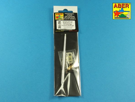Aber 35L215 1:35 Barrel for German 88mm Kw.K 43 (L/71) Gun used on Tiger B Porsche Turret-Late