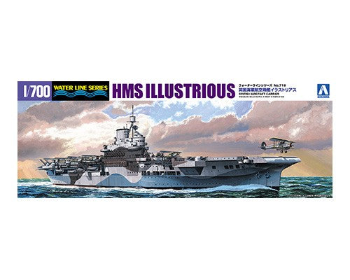 Aoshima 06958 1:700 H.M.S. ILLUSTRIOUS