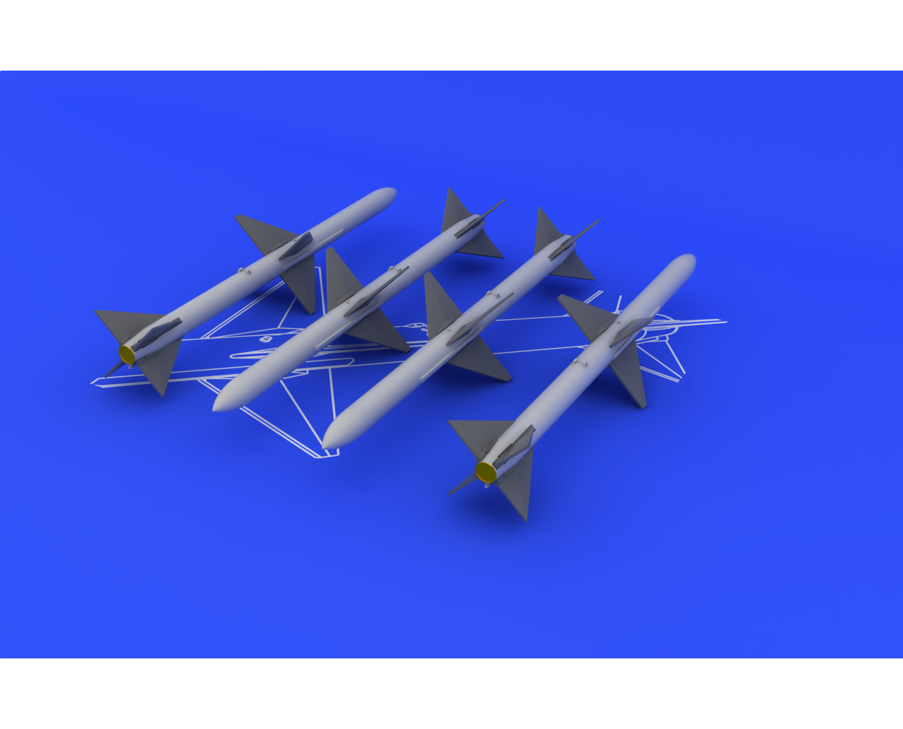 Eduard Brassin SIN64828 1:48 Grumman F-14A Tomcat WEAPONS SET