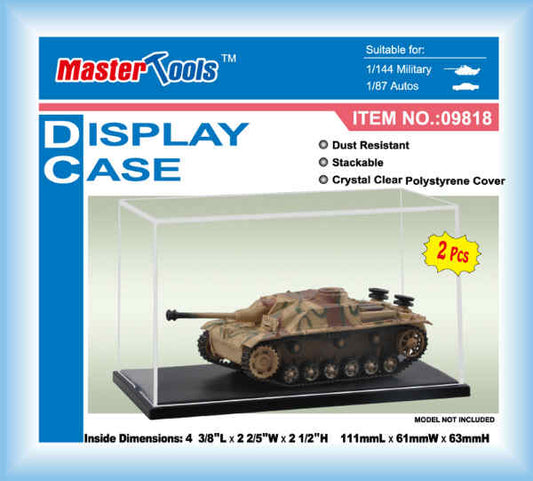 Trumpeter 09818 Display Case 111mm x 61mm x 63mm