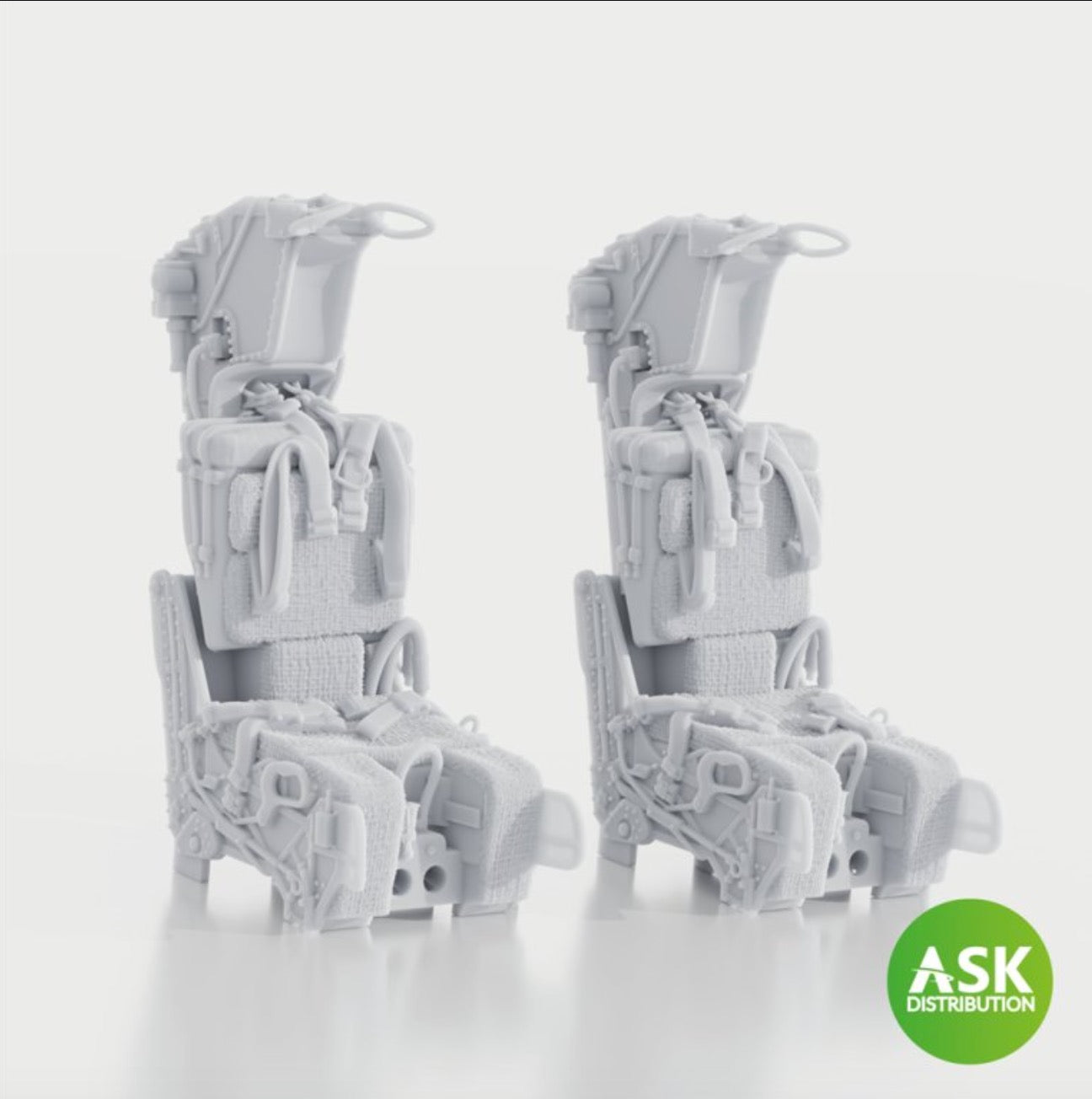 Art Scale 200-A32033 1:32 GRU-7A ejection seat for F-14A/B late version with seat belts, 2 pcs