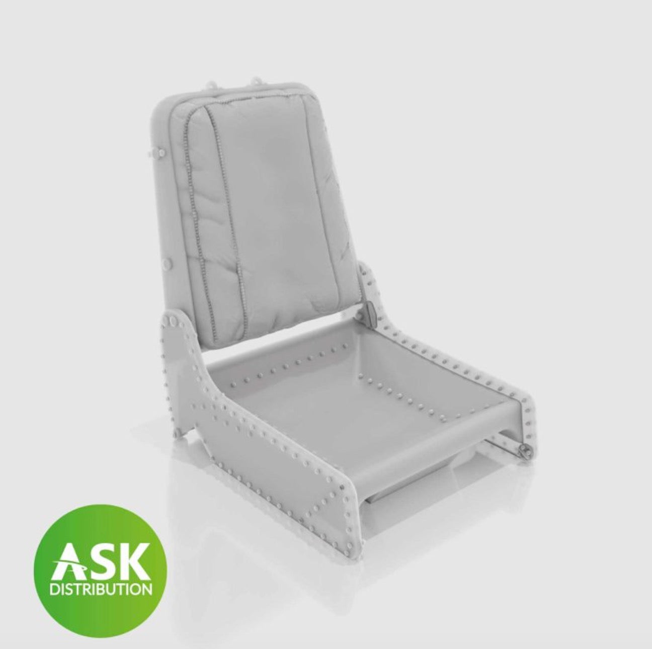 Art Scale 200-A48067 1:48 Messerschmitt Me-262A-1a - seat without seat belts, detail set