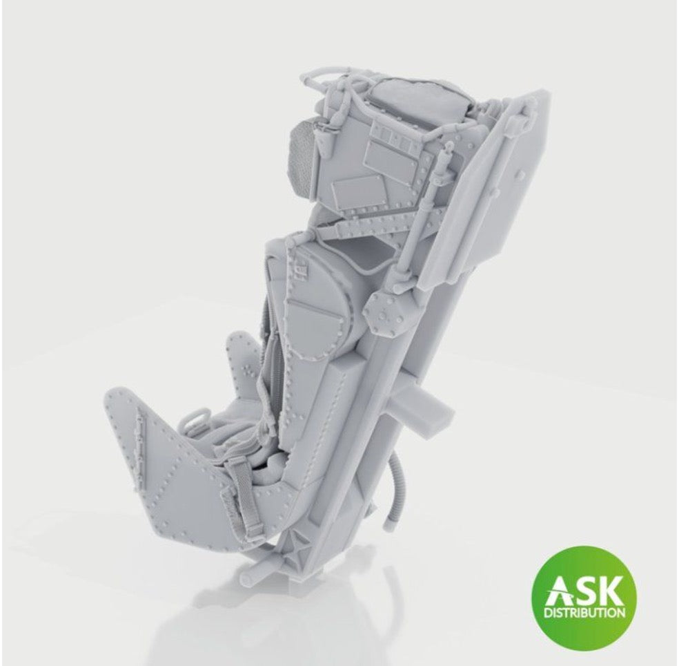 Art Scale 200-A48091 1:48 Ejection Seat - M.B Mk.2E with seat belts, with survival - seat pan pack