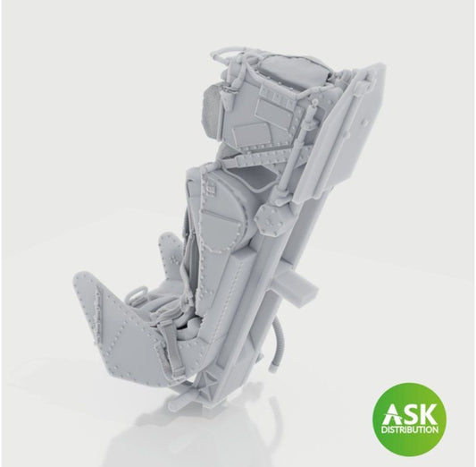 Art Scale 200-A48091 1:48 Ejection Seat - M.B Mk.2E with seat belts, with survival - seat pan pack
