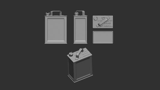 Art Scale 200-A72010 1:72 British Canister (2 Gal) WWII