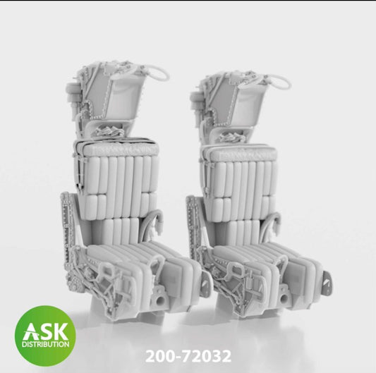 Art Scale 200-A72032 1:72 GRU-7A ejection seat excluding seat belts, 2 pcs