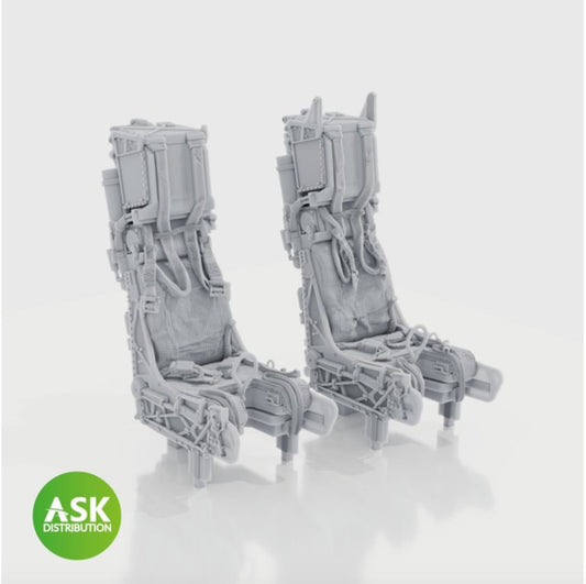 Art Scale 200-A72040 1:72 SJU-17 ejection seat including seat belts, 2 pcs.