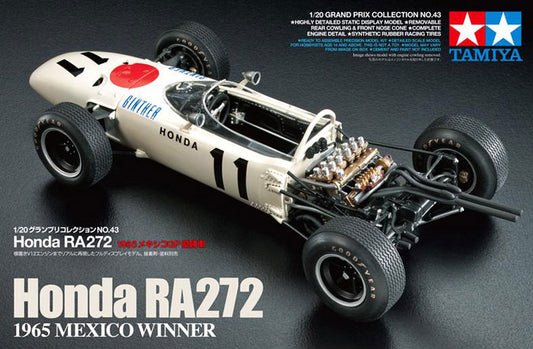 Tamiya 20043 1:20 Honda F1 RA272 1965 Mexico GP