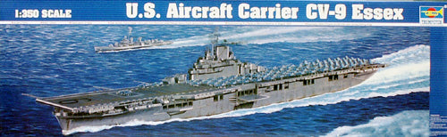 Trumpeter 05602 1:350 USS Essex CV-9 Aircraft Carrier