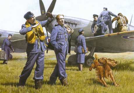 ICM 48081 1:48 RAF Pilots and Ground Personnel 1939-1945