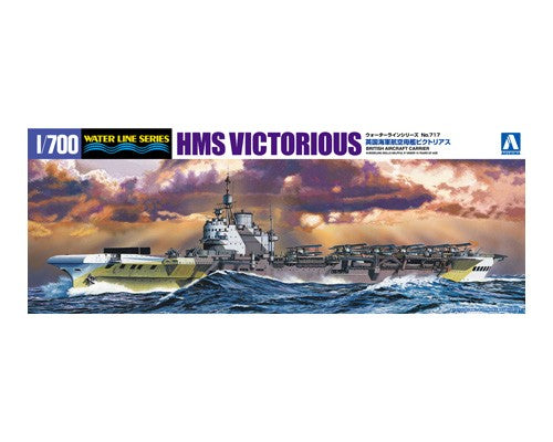Aoshima 05106 1:700 H.M.S. VICTORIOUS BRITISH AIRCRAFT CARRIER