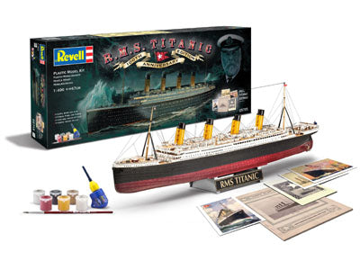 Revell 05715 1:400 R.M.S Titanic 100th Anniversary Edition Gift Set