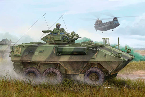 Trumpeter 01502 1:35 Canadian AVGP Grizzly 6×6 (Early Version)