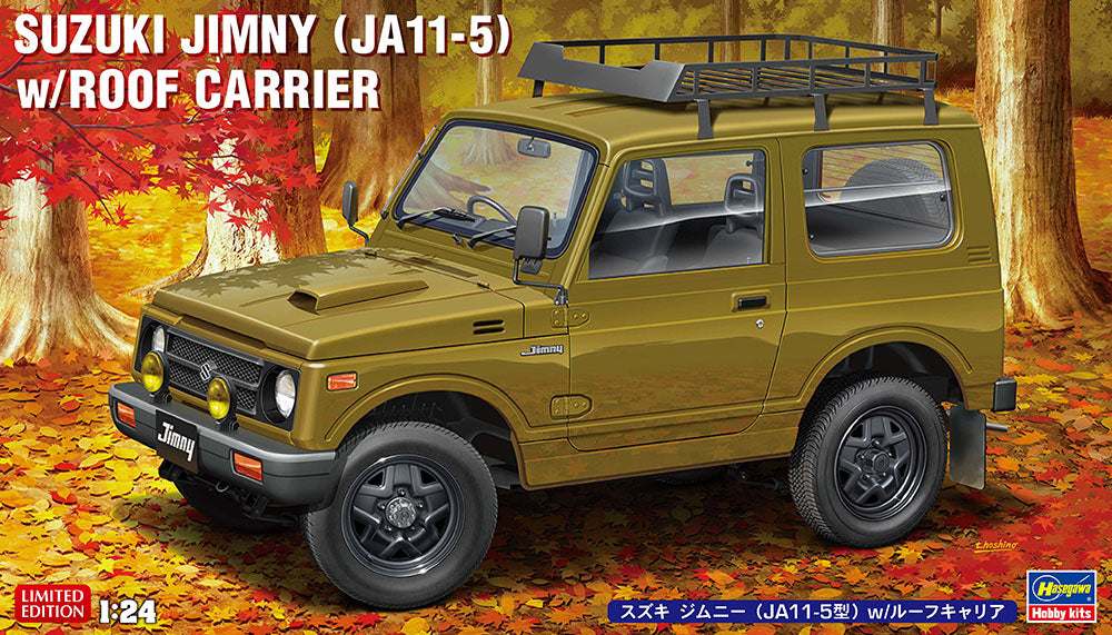 Hasegawa 20606 1:24 Suzuki Jimny (JA11-5) with Roof Carrier