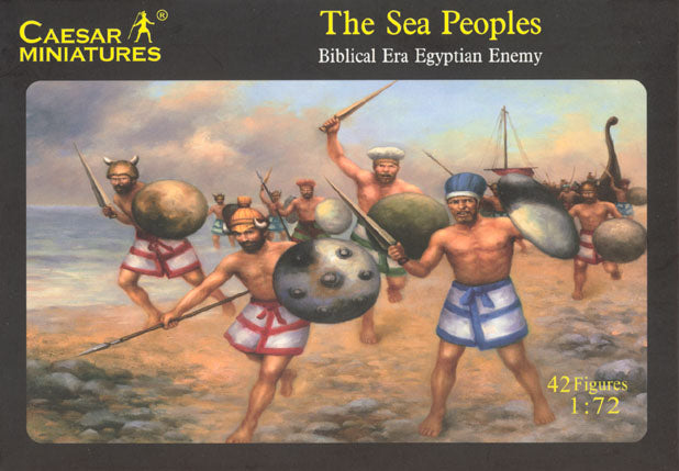 ## Caesar Miniatures 048 1:72 The Sea People (Biblican Era Egyptian Enemy) ##