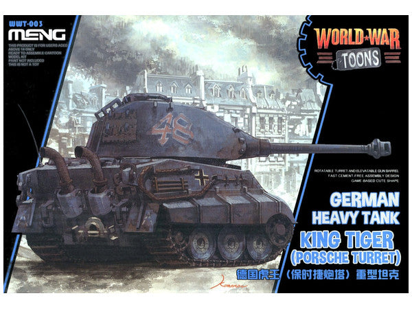 Meng Model WWT-003 World War Toons Pz.Kpfw.VI King Tiger