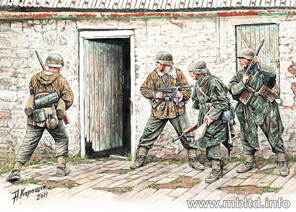 Master Box MB3584 1:35 German Infantry, Western Europe 1944-1945