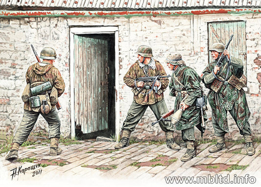 Master Box MB3584 1:35 German Infantry, Western Europe 1944-1945
