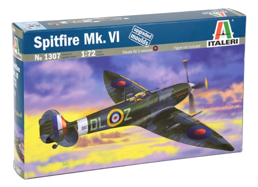 Italeri 1307 1:72 Supermarine Spitfire Mk.VI (Upgraded Moulds)