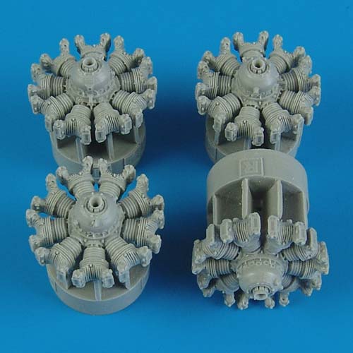 Quickboost (by Aires) 72314 1:72 Boeing B-17G Flying Fortress engines