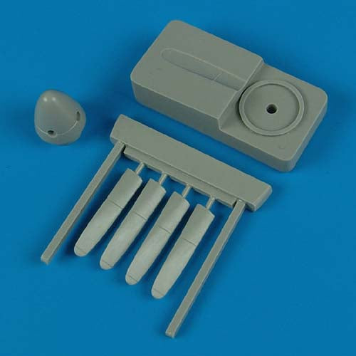 Quickboost (by Aires) 72299 1:72 North-American P-51D Mustang propeller w/tool