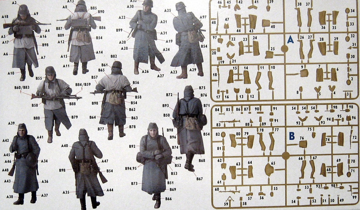 Master Box MB35103 1:35 German Infantry (1941-1945) 'Cold Wind'