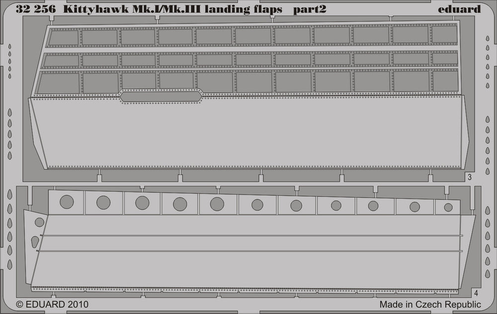 Eduard 32256 1:32 Curtiss Kittyhawk Mk.I/Mk.III landing flaps